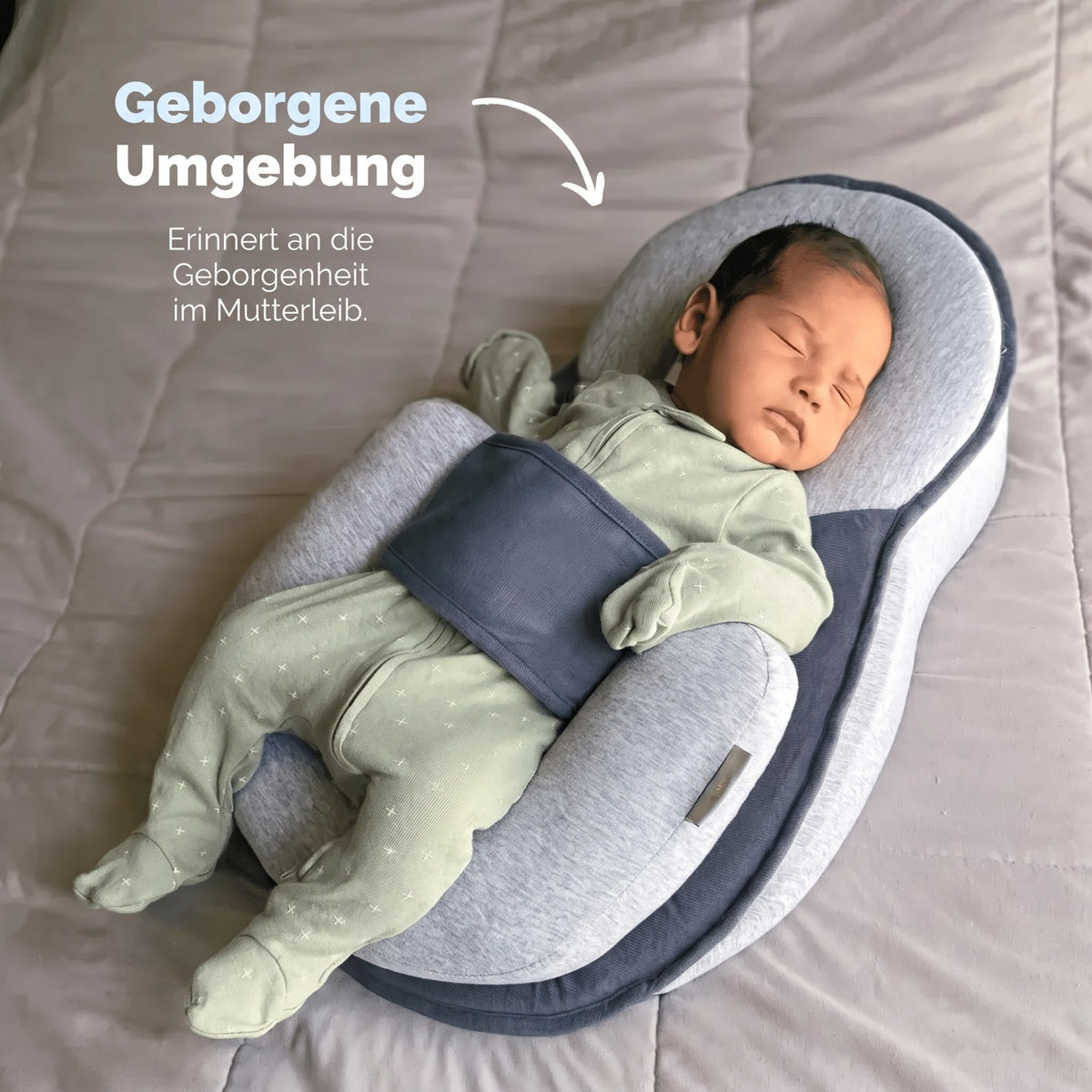 Geborgene Umgebung wie im Mutterleib